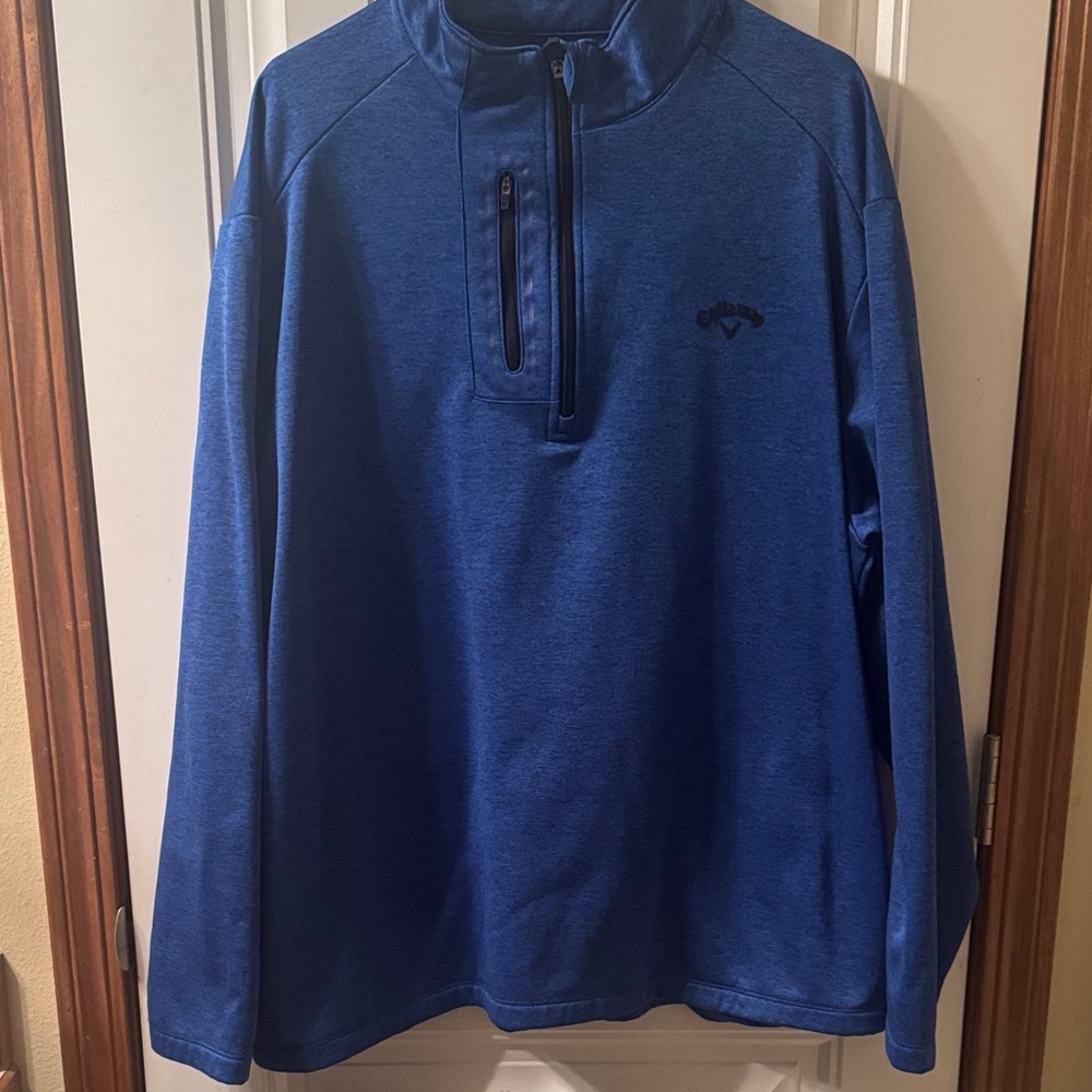 Callaway Men's Royal Blue Quarter-Zip Jacket